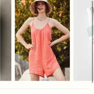 Anthropologie gauze romper!